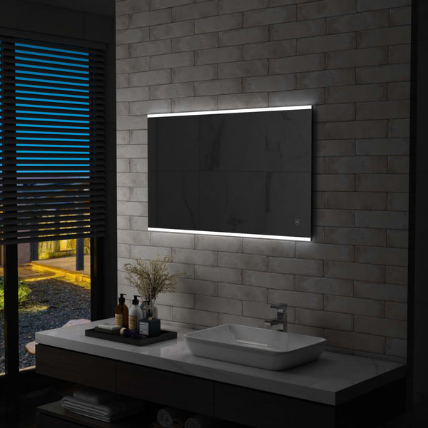 Badezimmer-Wandspiegel mit LED und Touch-Sensor Verschiedne Größen