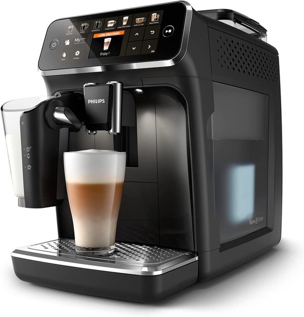 Philips Series 5400 Kaffeevollautomat – LatteGo Milchsystem, 12 Kaffeespezialitäten, Display NEU