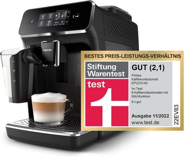 Philips Domestic Appliances 2200 Serie EP2231/40 Kaffeevollautomat NEU